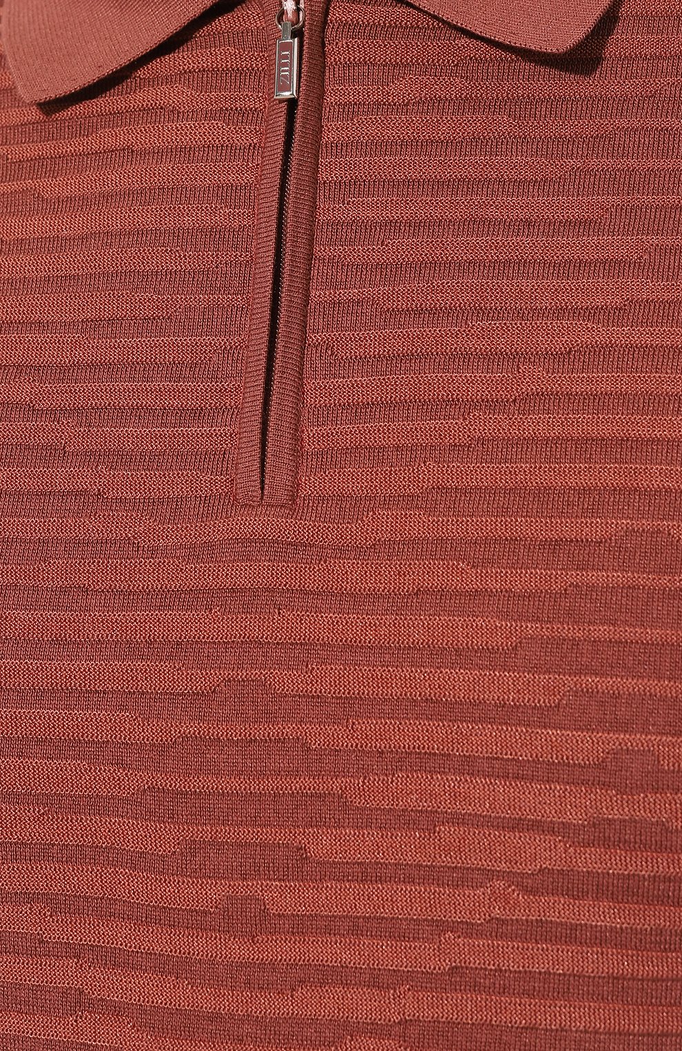 Поло из шелка и хлопка ZILLI, арт. MBZ-PZ082-0PTI1/MC01, фото 5