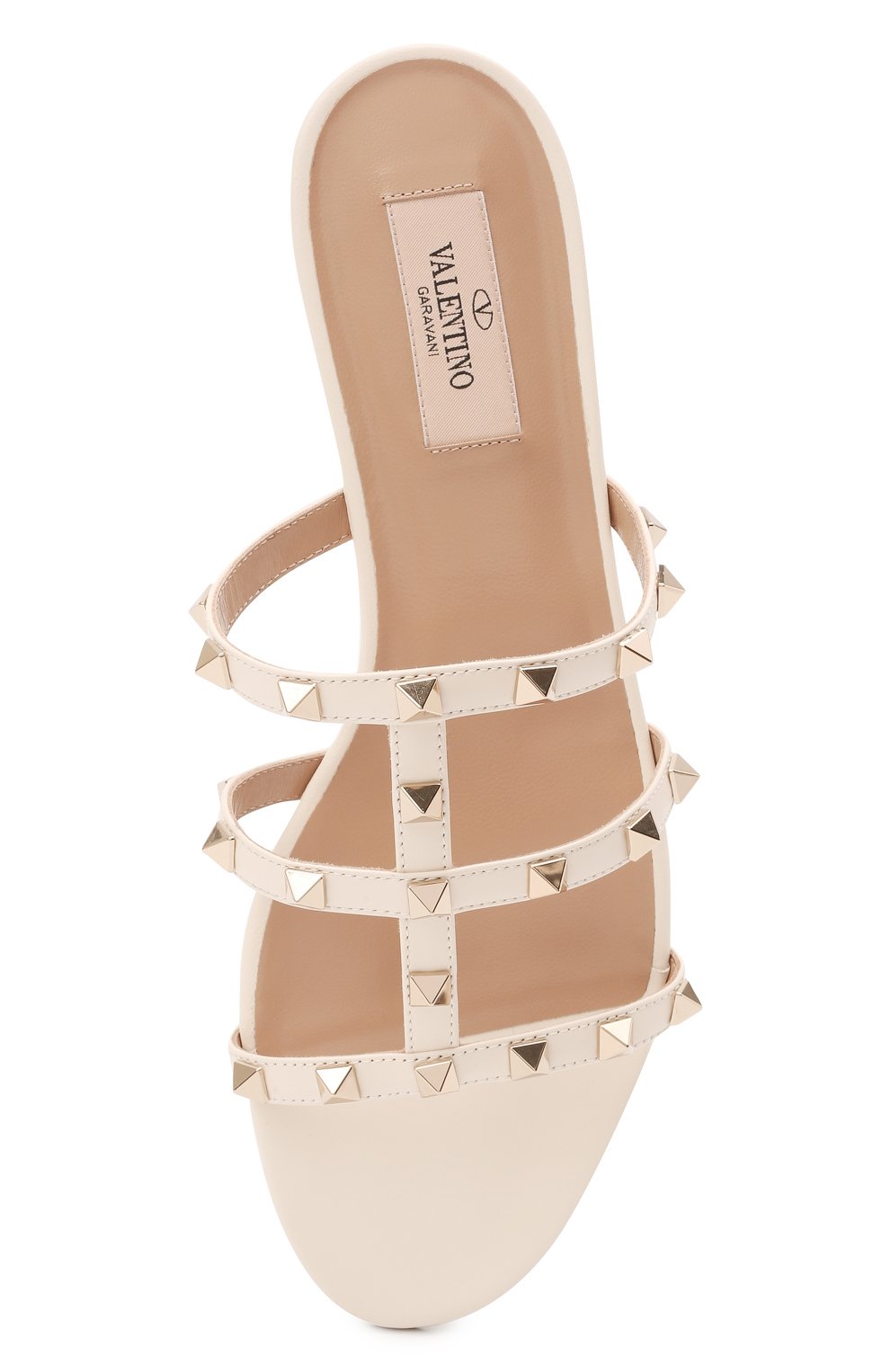 Кожаные шлепанцы rockstud VALENTINO, арт. VW2S0C49/V0D, фото 5