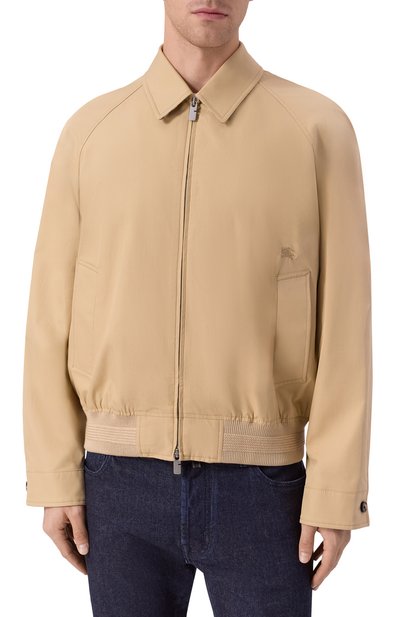 Хлопковый бомбер BURBERRY, арт. 8093199, фото 3