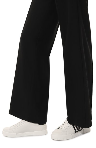 Кожаные кеды portofino DOLCE & GABBANA, арт. CK1545/AC330, фото 3