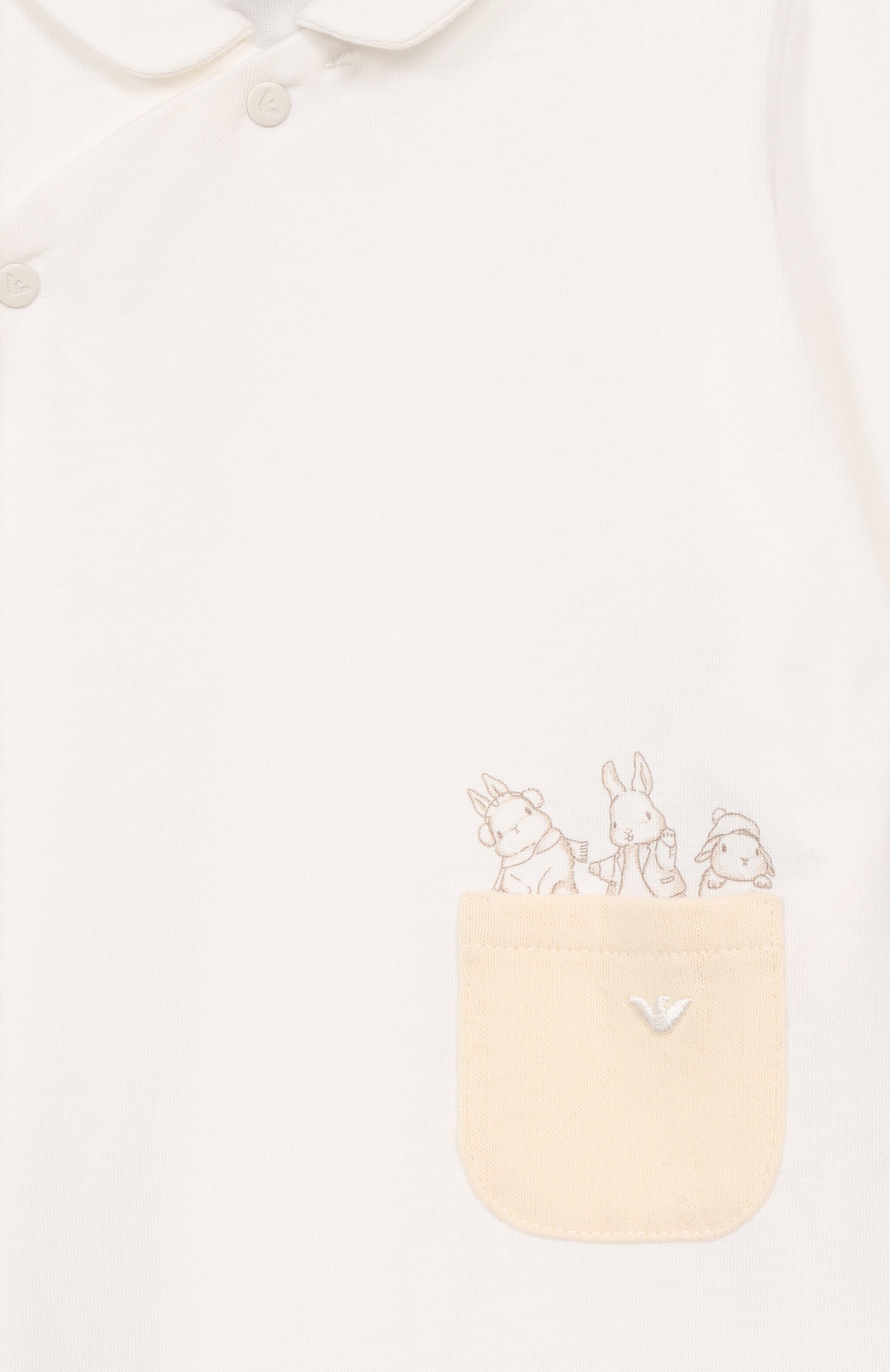 Хлопковый комбинезон EMPORIO ARMANI, арт. EY000152/AF10913, фото 3