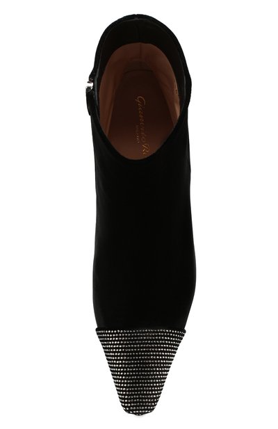 Замшевые ботильоны GIANVITO ROSSI, арт. G73645.70RIC.VELNER0, фото 5