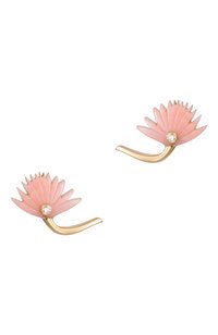 Серьги L'ATELIER NAWBAR бесцветного цвета по цене 82800 руб., арт. E99PC, фото 1 Серьги L'ATELIER NAWBAR, арт. E99PC, фото 1