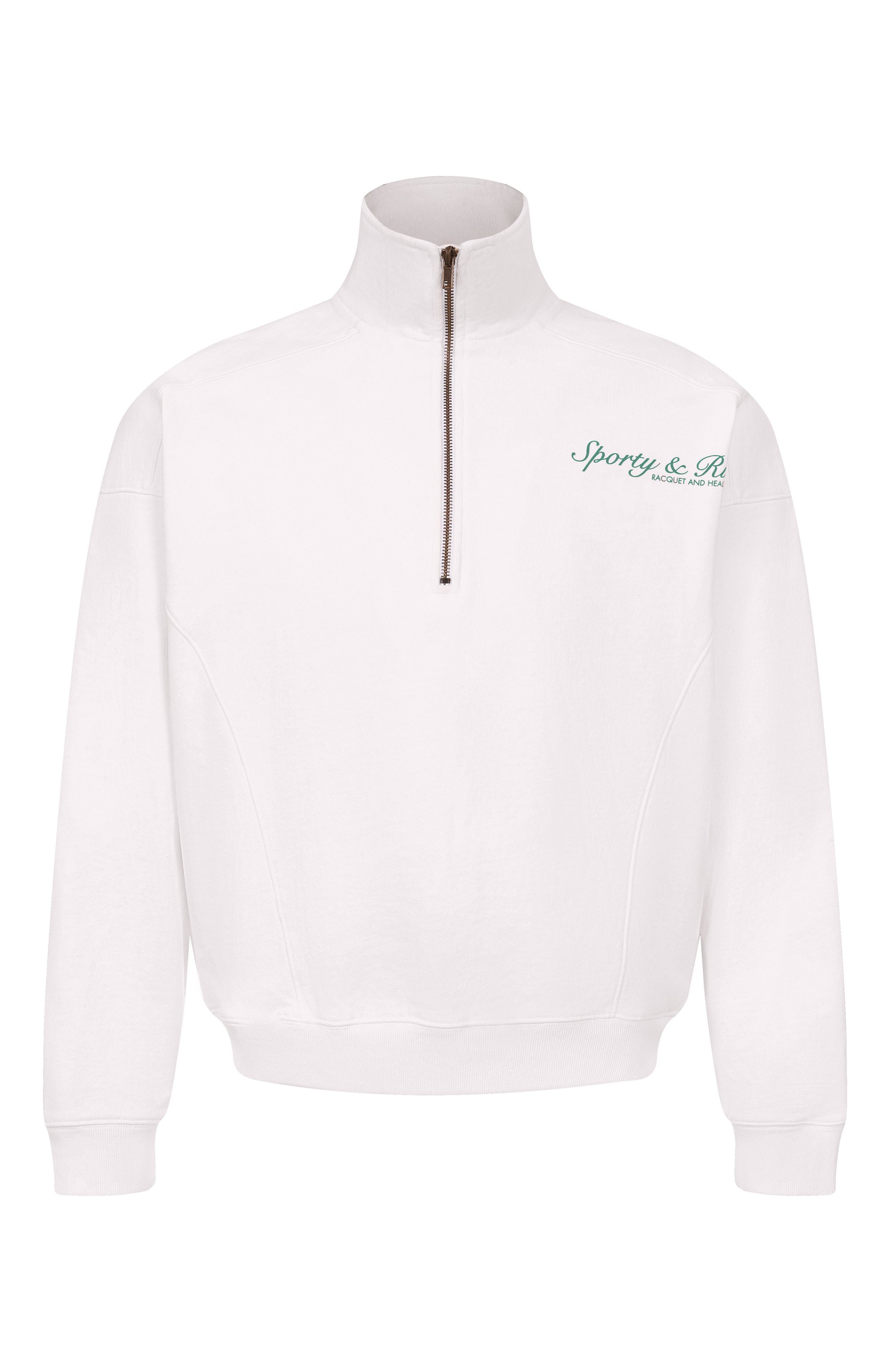 Хлопковый анорак SPORTY AND RICH, арт. ST073621306WH01, фото 1