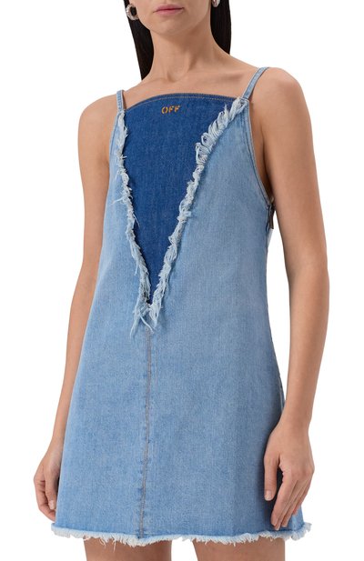 Джинсовое платье OFF-WHITE, арт. 0WYM033S25DEN0014060, фото 3