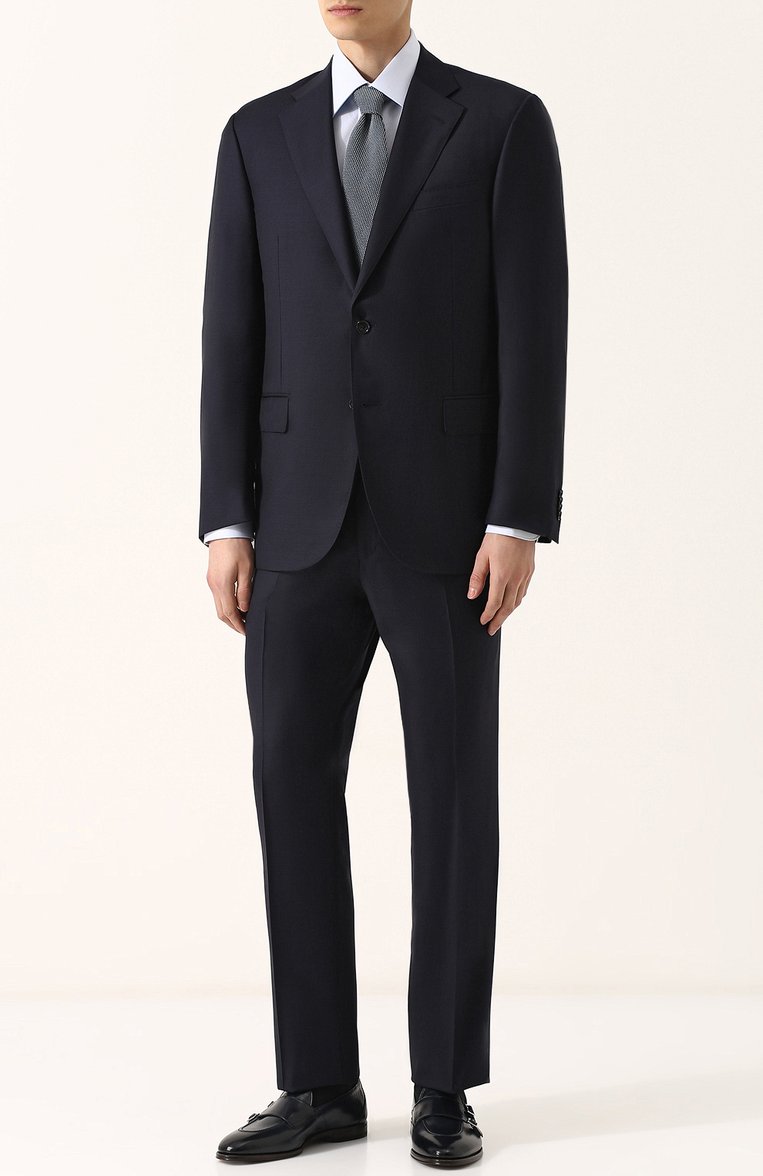Хлопковая сорочка с воротником кент BRIONI, арт. RCL98K/PZ003, фото 2