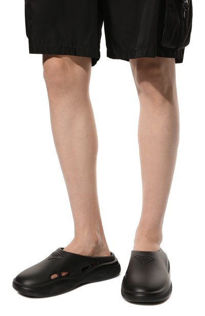 Резиновые сабо PRADA, арт. 2S2959-3LKD-F0002, фото 3