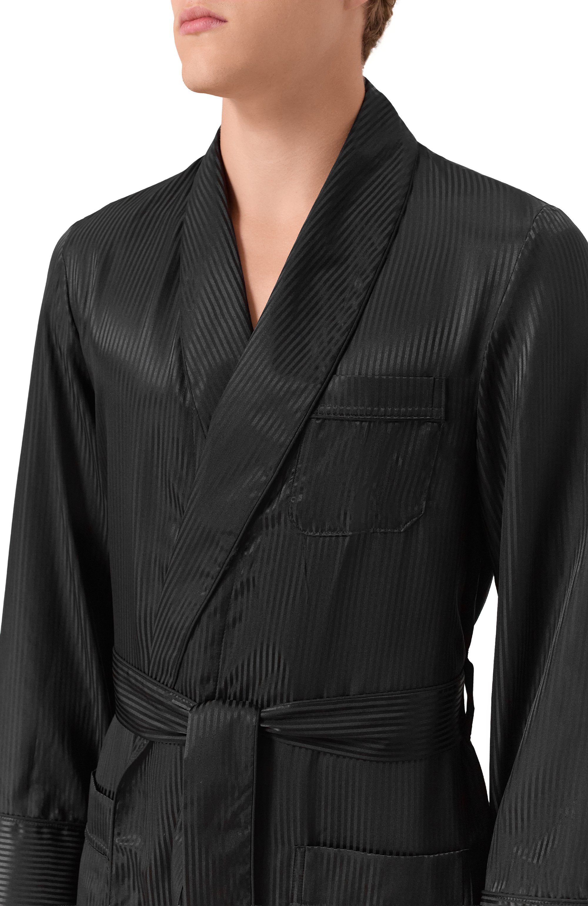 Шелковый халат DEREK ROSE, арт. 5505/W0BU008, фото 5