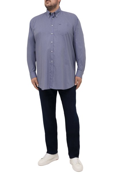 Хлопковая рубашка PAUL&SHARK, арт. 21413440/C00/48-50, фото 2