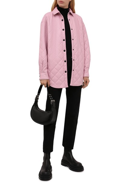 Куртка из экокожи MSGM, арт. 3141MDH13 217616, фото 2