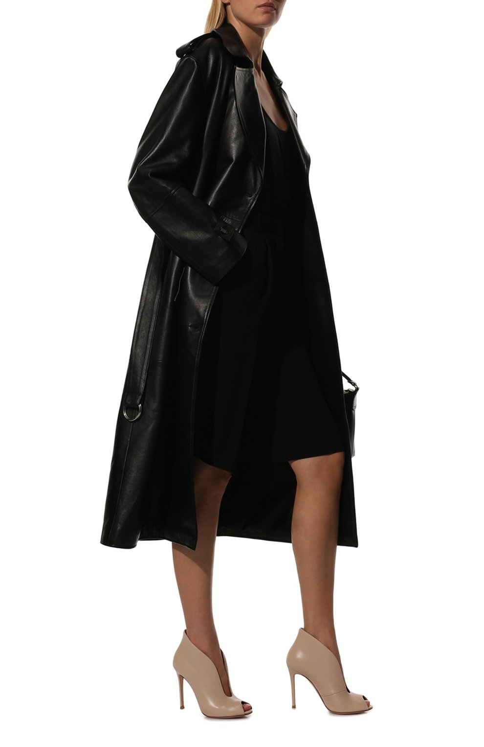 Кожаные ботильоны vamp GIANVITO ROSSI, арт. G53260.15RIC.NVIM0US, фото 2