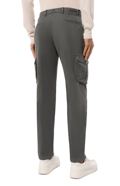 Брюки-карго из хлопка и кашемира KITON, арт. UFPPCAK0102F15, фото 4