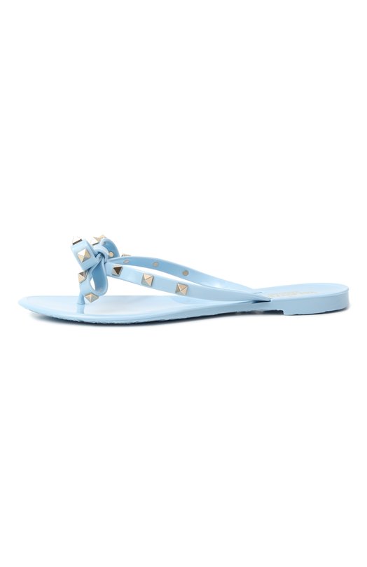 Шлепанцы Rockstud Valentino 7W2S0552/PVS Голубой  7W2S0552/PVS Фото 4