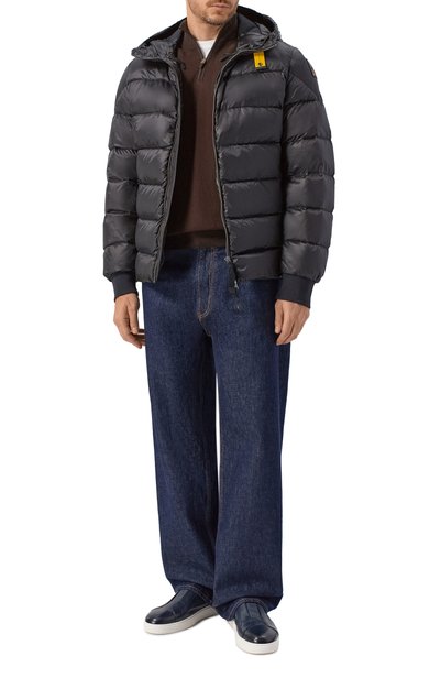 Пуховик PARAJUMPERS черного цвета по цене 86100 руб., арт. 26WMPMPUSX13, фото 2 Пуховик PARAJUMPERS, арт. 26WMPMPUSX13, фото 2