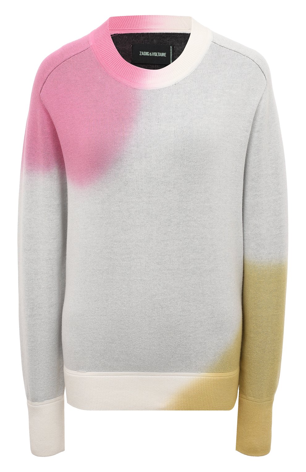 Хлопковый пуловер ZADIG AND VOLTAIRE, арт. KWSW01513, фото 1