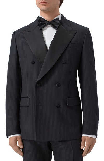 Смокинг из шерсти и шелка DOLCE & GABBANA, арт. G2TV8T/FR225, фото 3