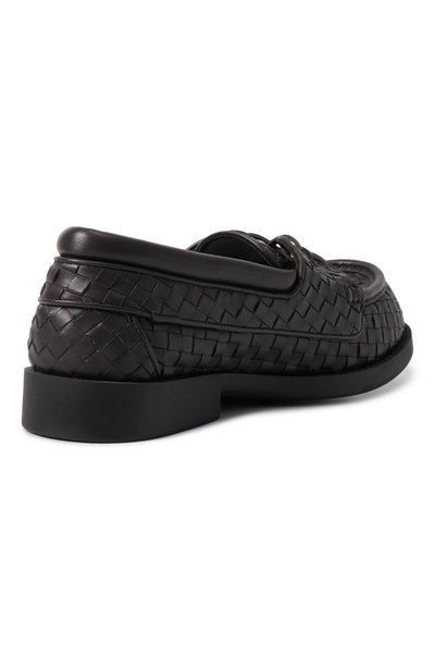 Кожаные топсайдеры pier BOTTEGA VENETA, арт. 876072/V6TG1, фото 4