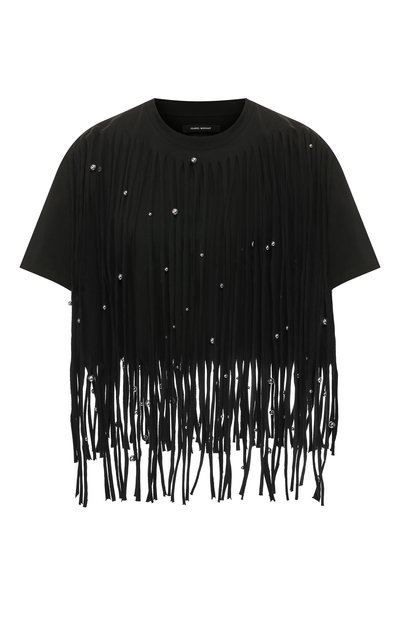 Хлопковая футболка ISABEL MARANT, арт. TS0747-20E054I/BIANEA, фото 1