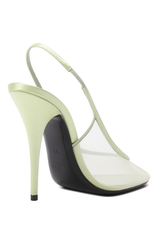 Текстильные туфли Anita 110 Saint Laurent 859082/2WJAI Зелёный  859082/2WJAI Фото 5