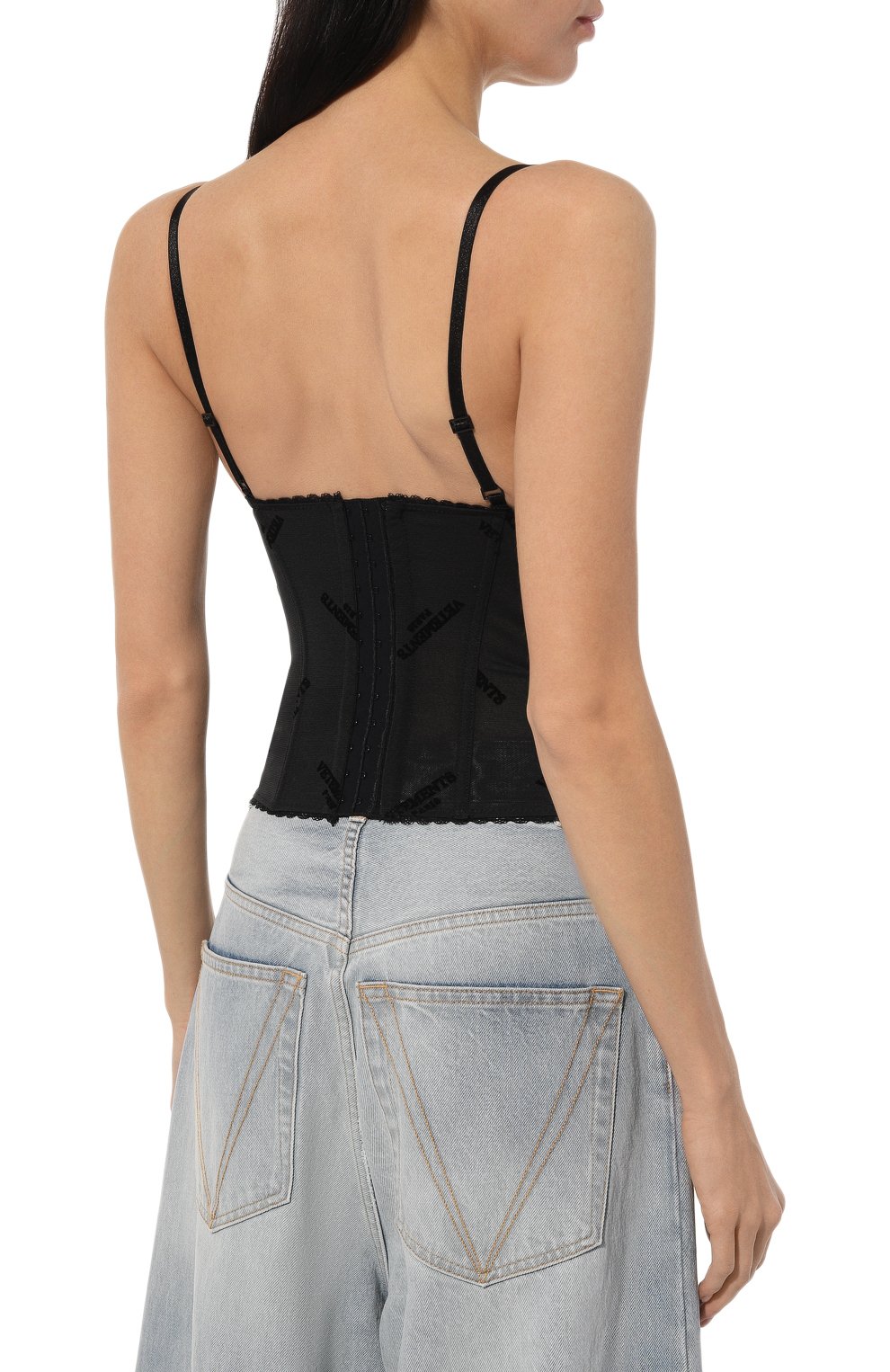 Корсет из вискозы VETEMENTS, арт. WA65T0190B, фото 4