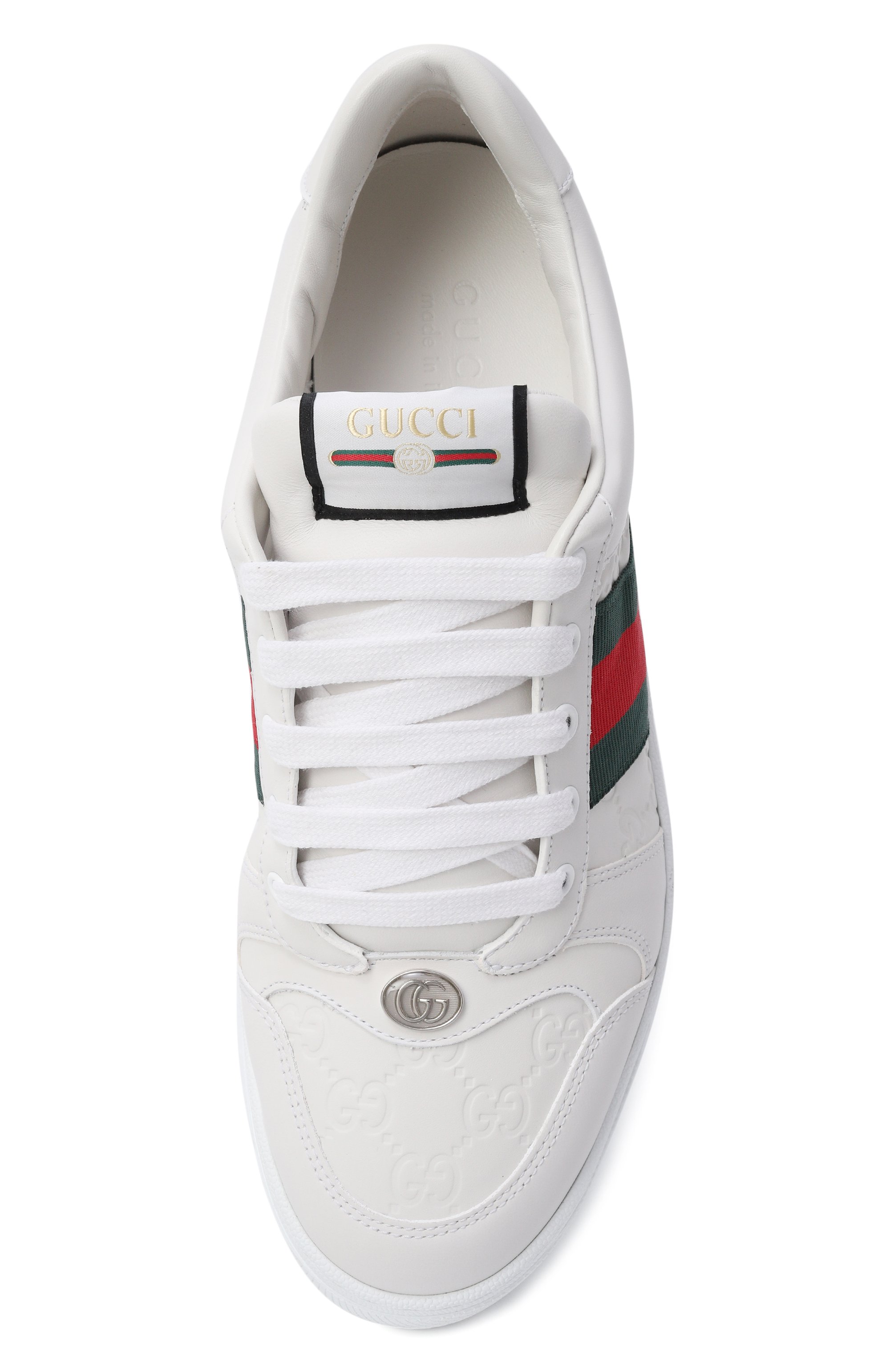 Кожаные кеды screener GUCCI, арт. 798785/AADU0, фото 5