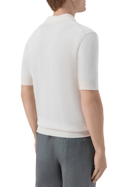 Хлопковое поло DOLCE & GABBANA, арт. GXZ02Z/JBCIU, фото 4