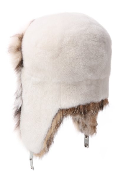 Меховая шапка-ушанка из норки и рыси VICTORIA KUSENKOVA, арт. 091706052097, фото 2