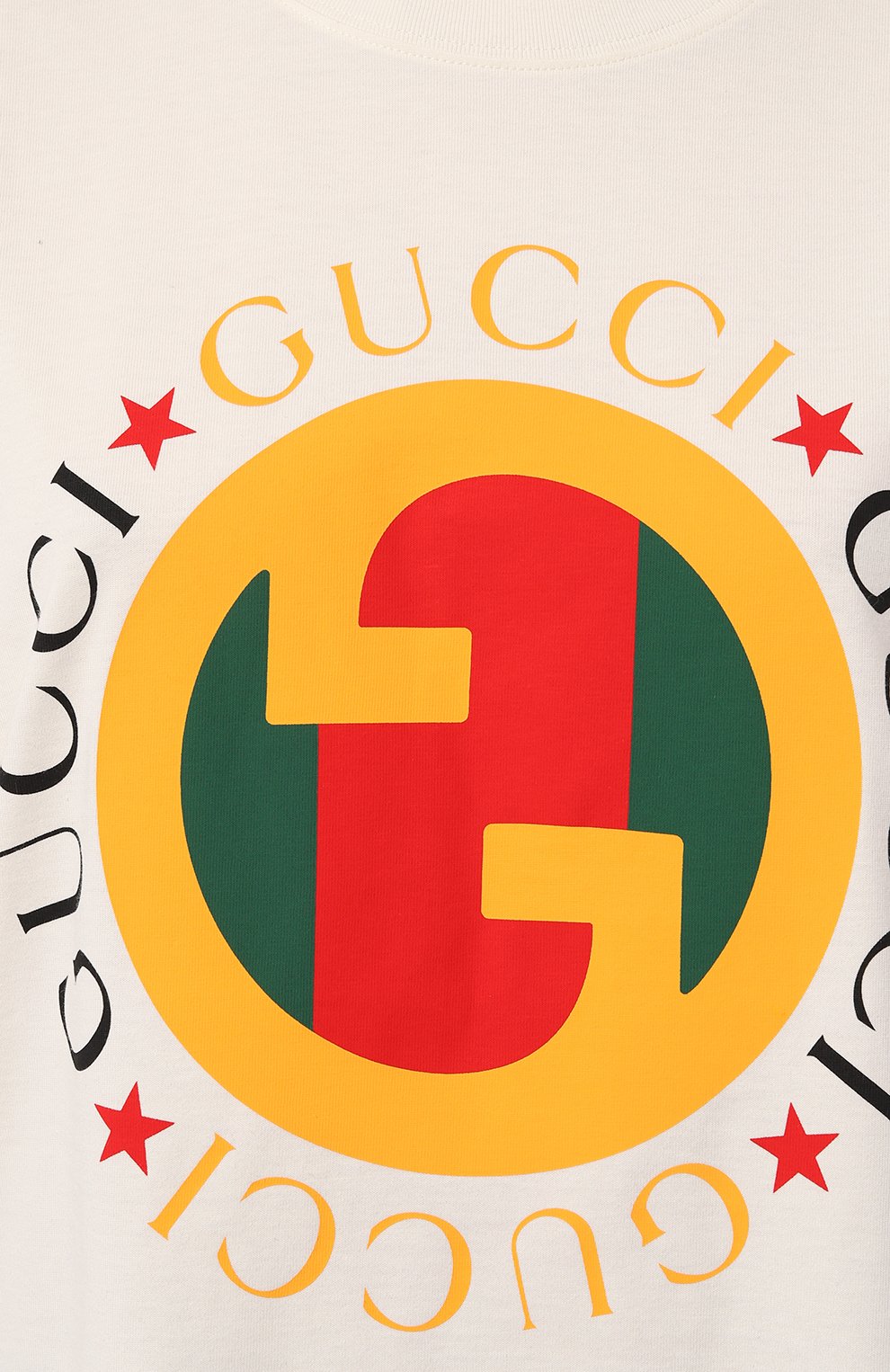 Хлопковая футболка GUCCI, арт. 717422/XJFV3, фото 5