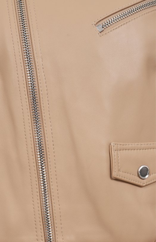 Кожаная куртка Pinko 103897/A21L Бежевый  103897/A21L Фото 6