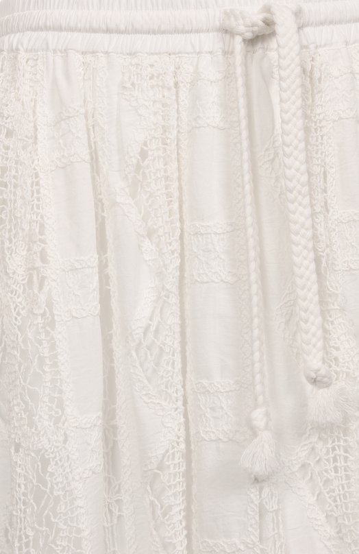 Хлопковая юбка Pinko 104905/A2G9 Белый  104905/A2G9 Фото 6