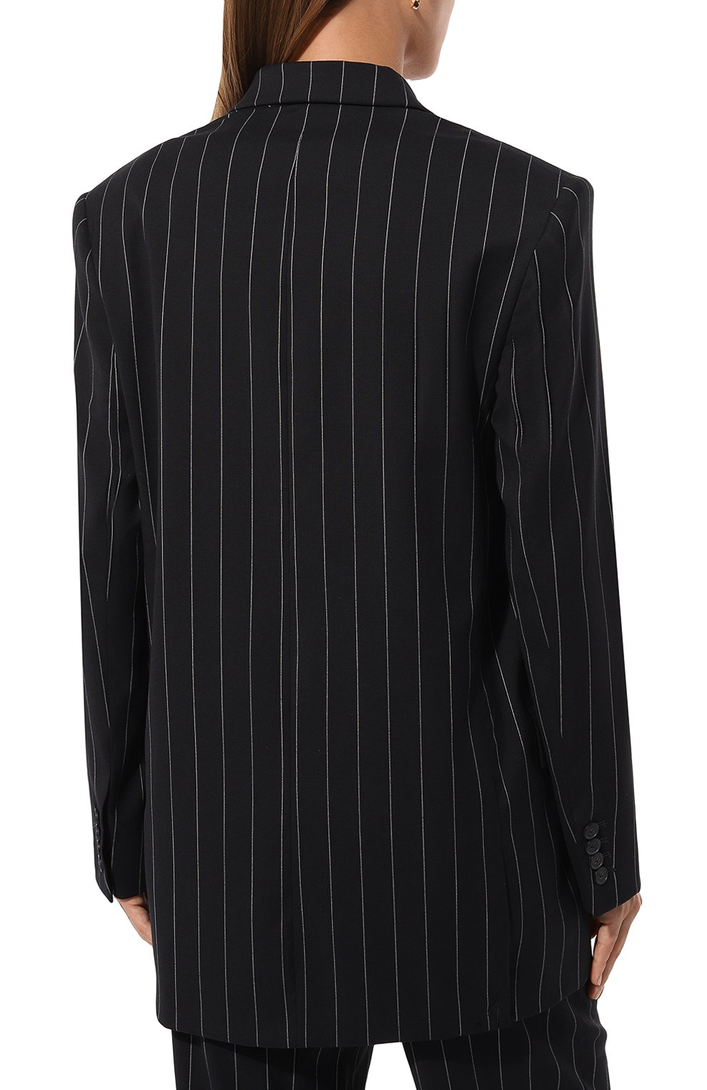 Жакет из шерсти и вискозы IRO темно-синего цвета по цене 69950 руб., арт. WP07HAWAT, фото 4 Жакет из шерсти и вискозы IRO, арт. WP07HAWAT, фото 4