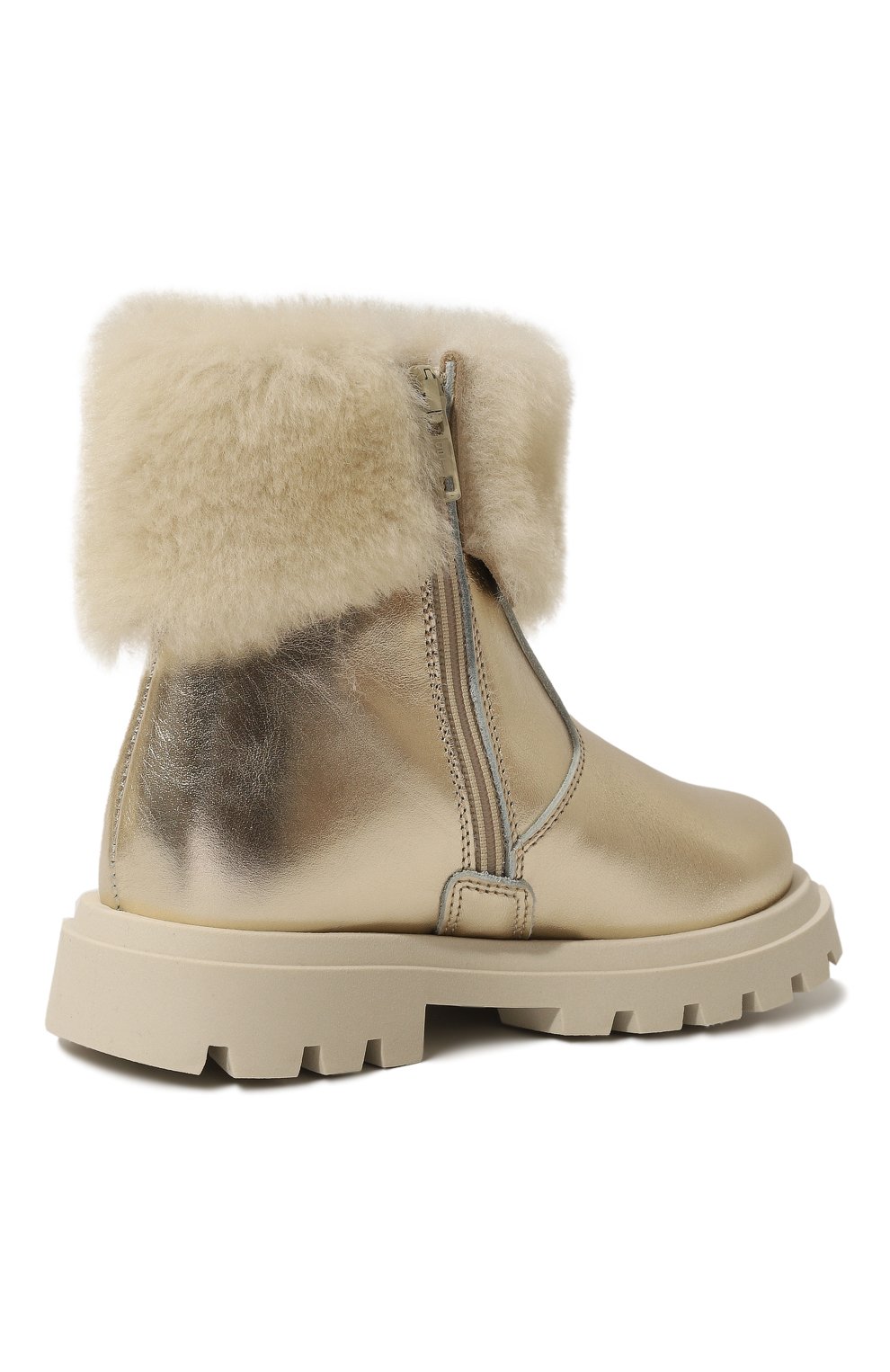 Кожаные полусапоги MONNALISA, арт. 83D005, фото 3