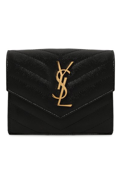 Женские кожаное портмоне SAINT LAURENT, арт. 403943/B0W01