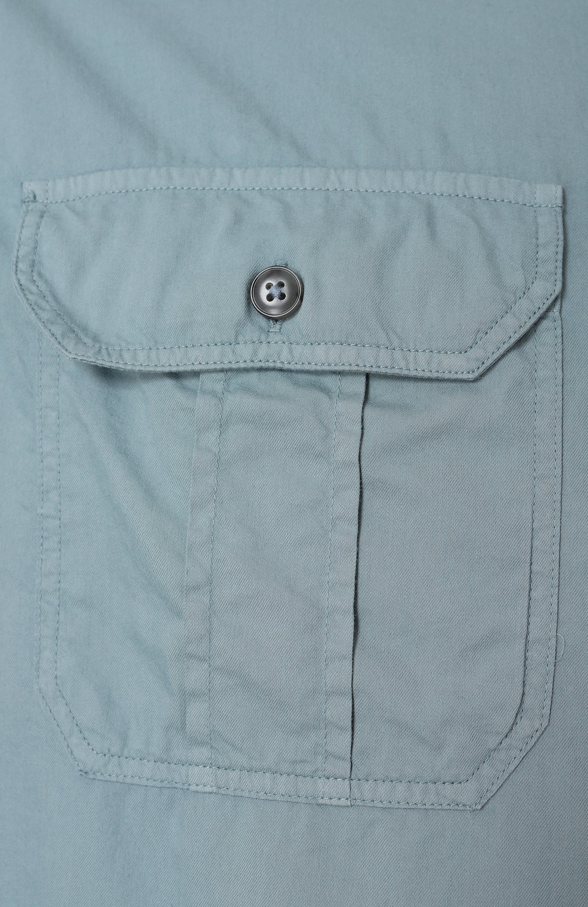 Рубашка из хлопка и лиоцелла CANALI, арт. CSL2067/GM03494, фото 6