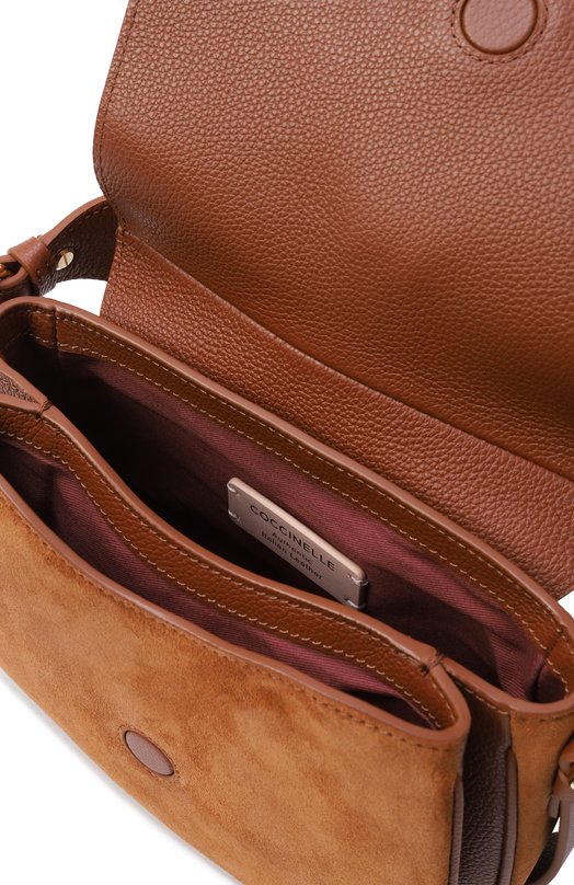 Сумка Mavery small Coccinelle E1 U7H 18 02 01 Коричневый  E1 U7H 18 02 01 Фото 5