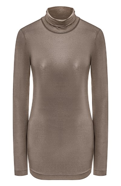 Женская водолазка из хлопка и вискозы BRUNELLO CUCINELLI, арт. MG922EF214