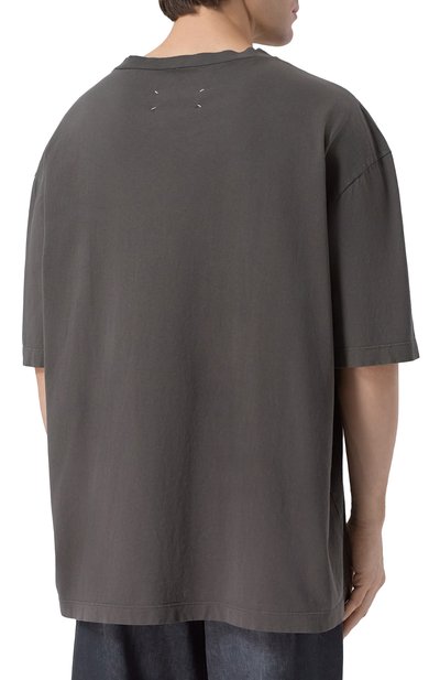 Хлопковая футболка MAISON MARGIELA, арт. S67GC0042/S24575, фото 4