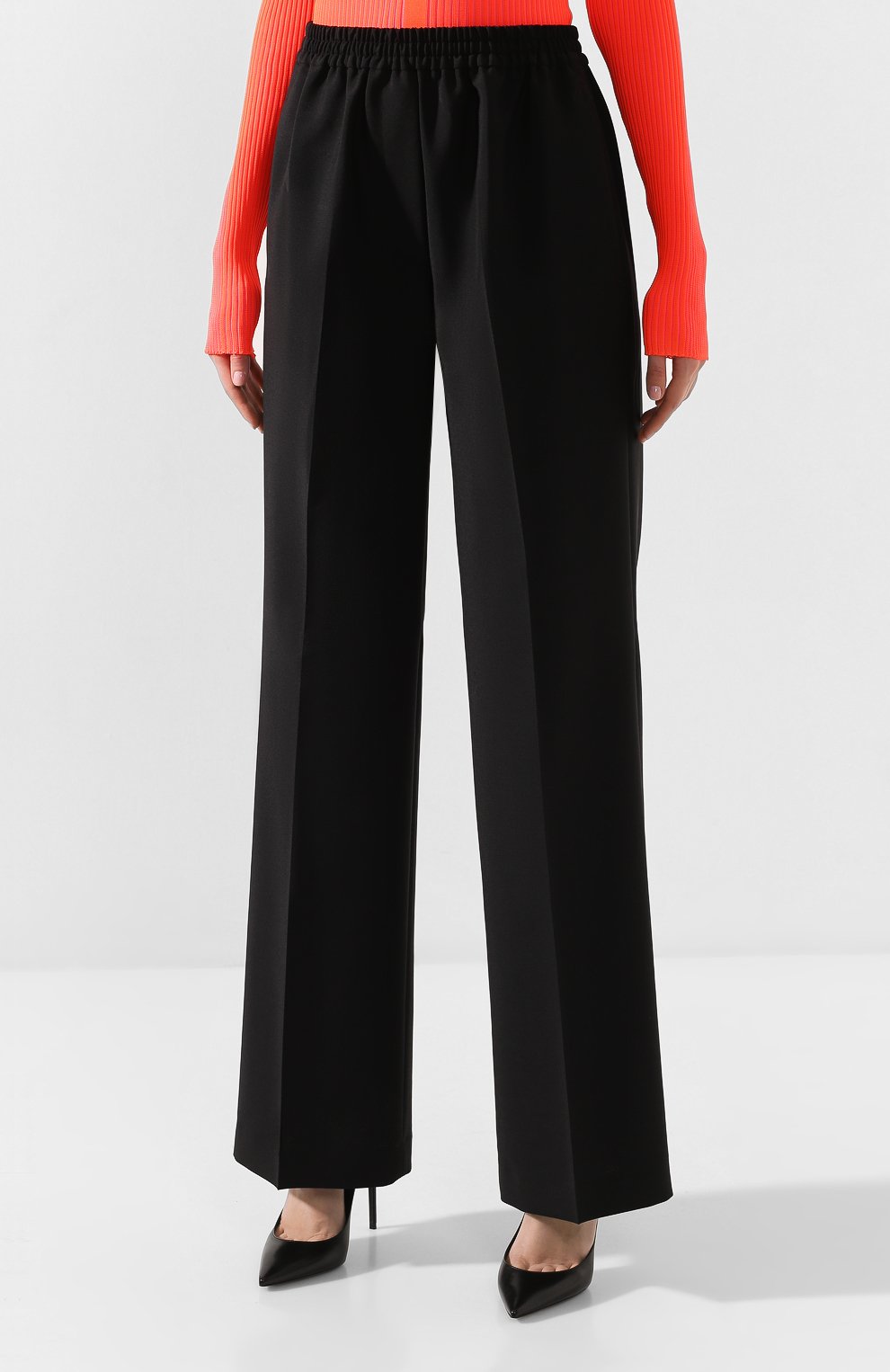 Брюки ACNE STUDIOS черного цвета по цене 22950 руб., арт. AK0138, фото 3 Брюки ACNE STUDIOS, арт. AK0138, фото 3