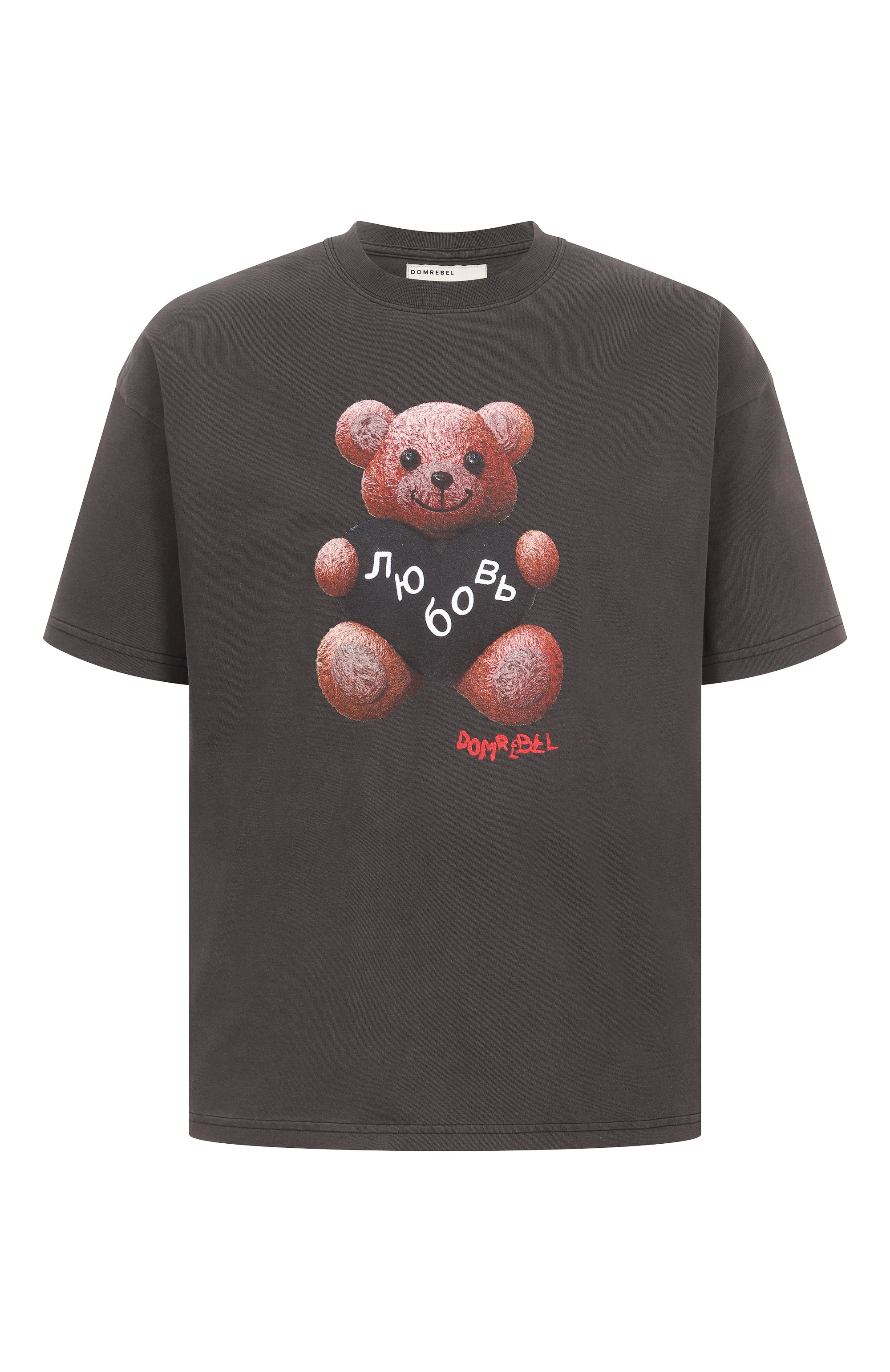 Хлопковая футболка DOMREBEL, арт. M L0VEBEAR/TSHIRT, фото 1