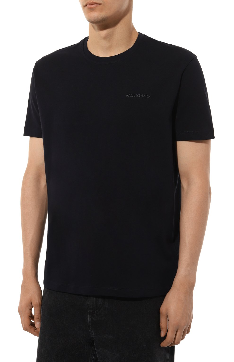 Хлопковая футболка PAUL&SHARK, арт. 14311616/050, фото 3