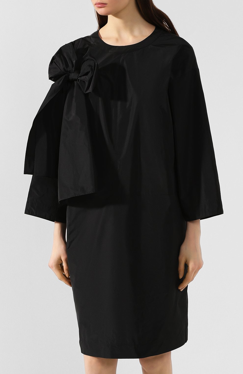 Платье DRIES VAN NOTEN черного цвета по цене 57000 руб., арт. 201-31001-9383, фото 3 Платье DRIES VAN NOTEN, арт. 201-31001-9383, фото 3