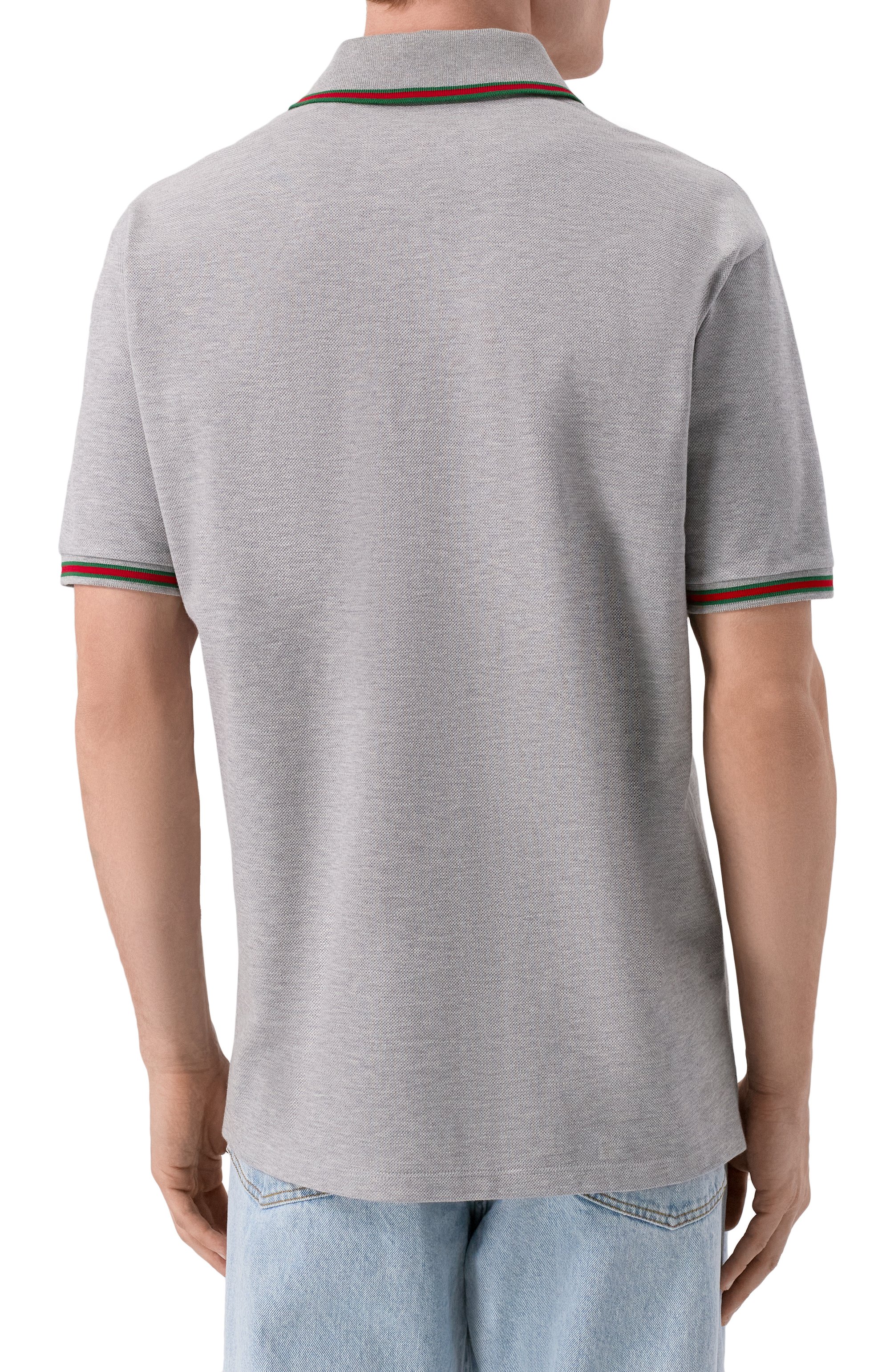 Хлопковое поло GUCCI, арт. 795174/XJHEE, фото 4