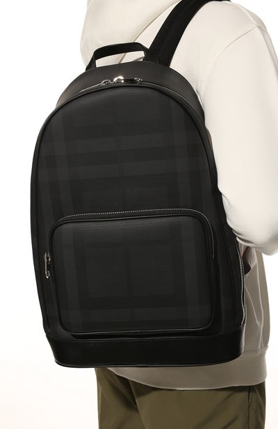 Рюкзак BURBERRY темно-серого цвета по цене 145500 руб., арт. 8013988, фото 2 Рюкзак BURBERRY, арт. 8013988, фото 2