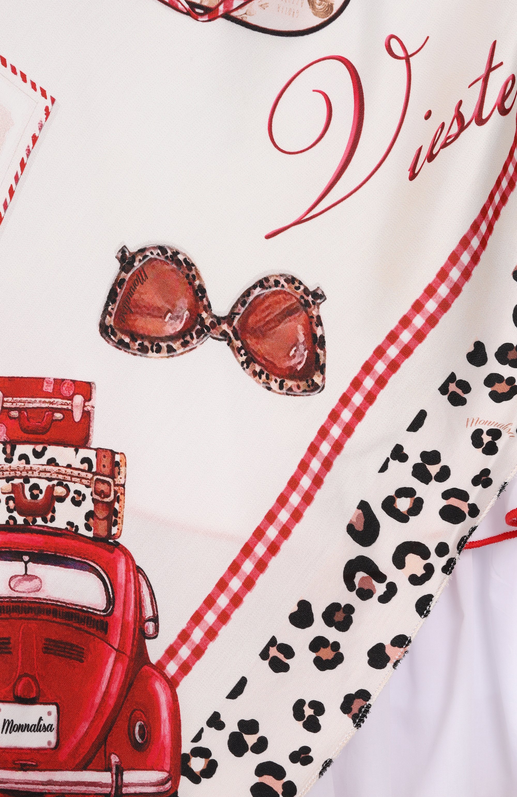 Сарафан из вискозы MONNALISA, арт. 11E923, фото 3