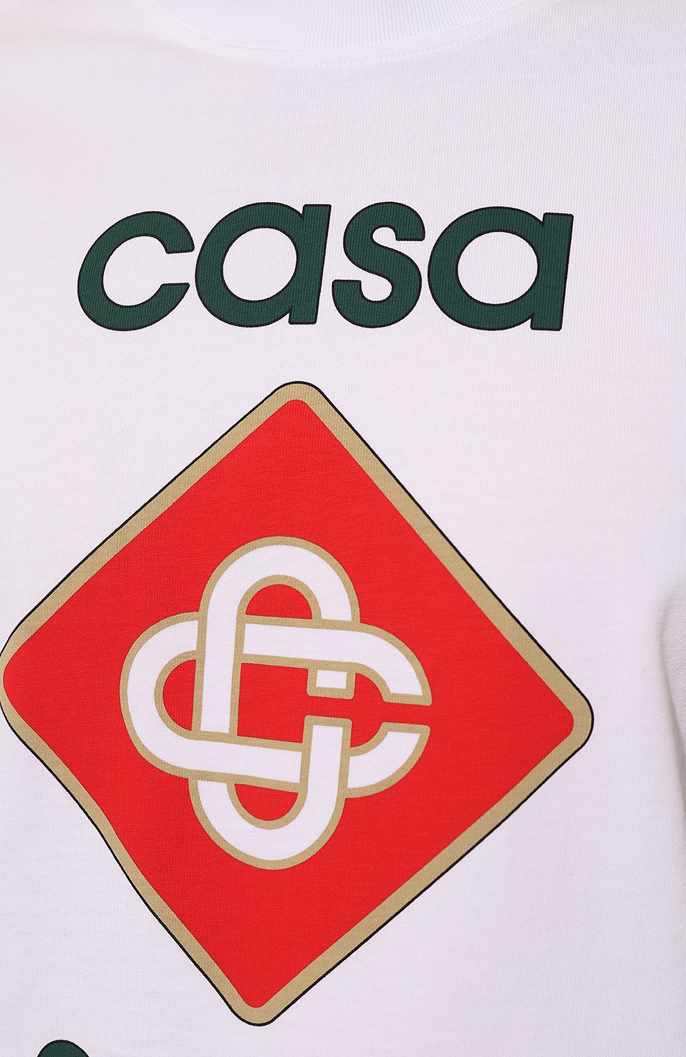 Хлопковая футболка CASABLANCA, арт. MS23-JTS-016-01, фото 5