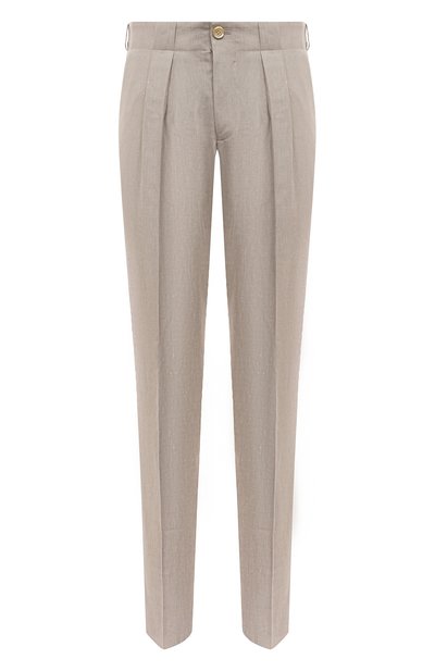 Мужские брюки изо льна и шерсти STEFANO RICCI, арт. M1T24SR015/WL003L