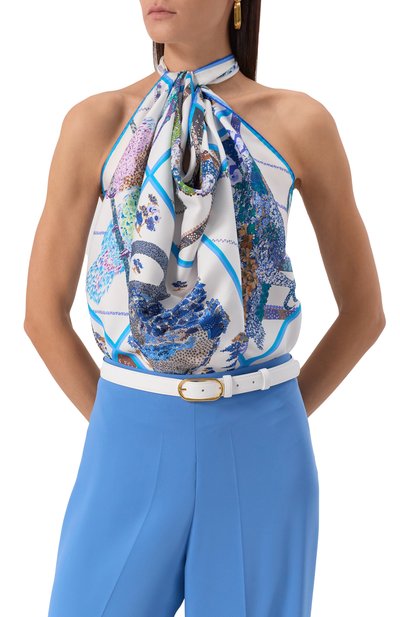 Шелковый платок FERRAGAMO, арт. 310217/785449, фото 2