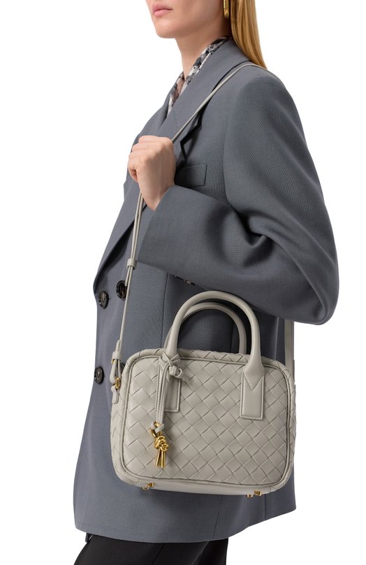 Сумка Getaway small Bottega Veneta 776736/VCPP Серый  776736/VCPP Фото 2