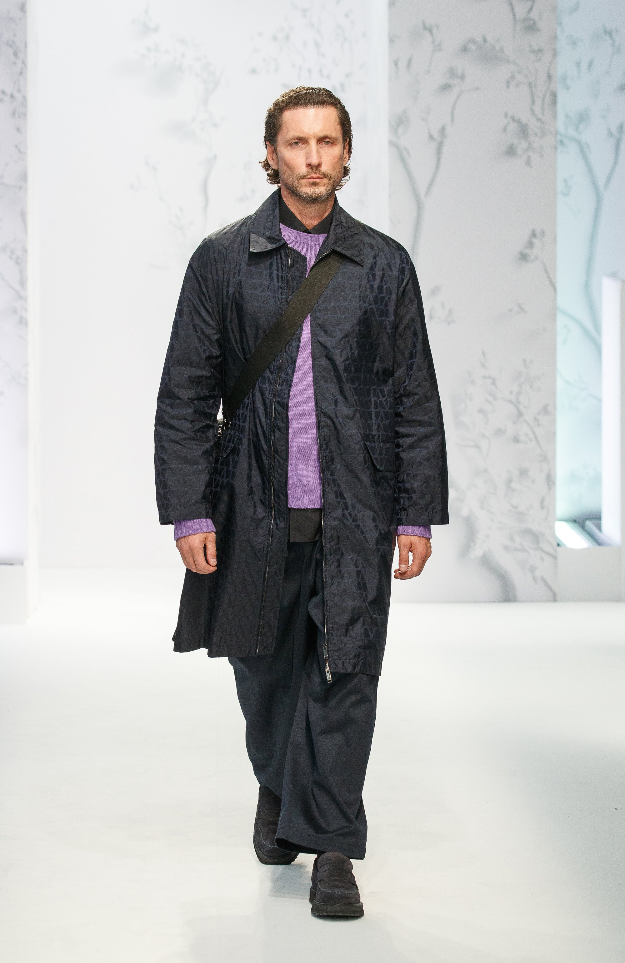 Джемпер из шерсти и вискозы PALM ANGELS, арт. PMHE027F24KNI001, фото 7