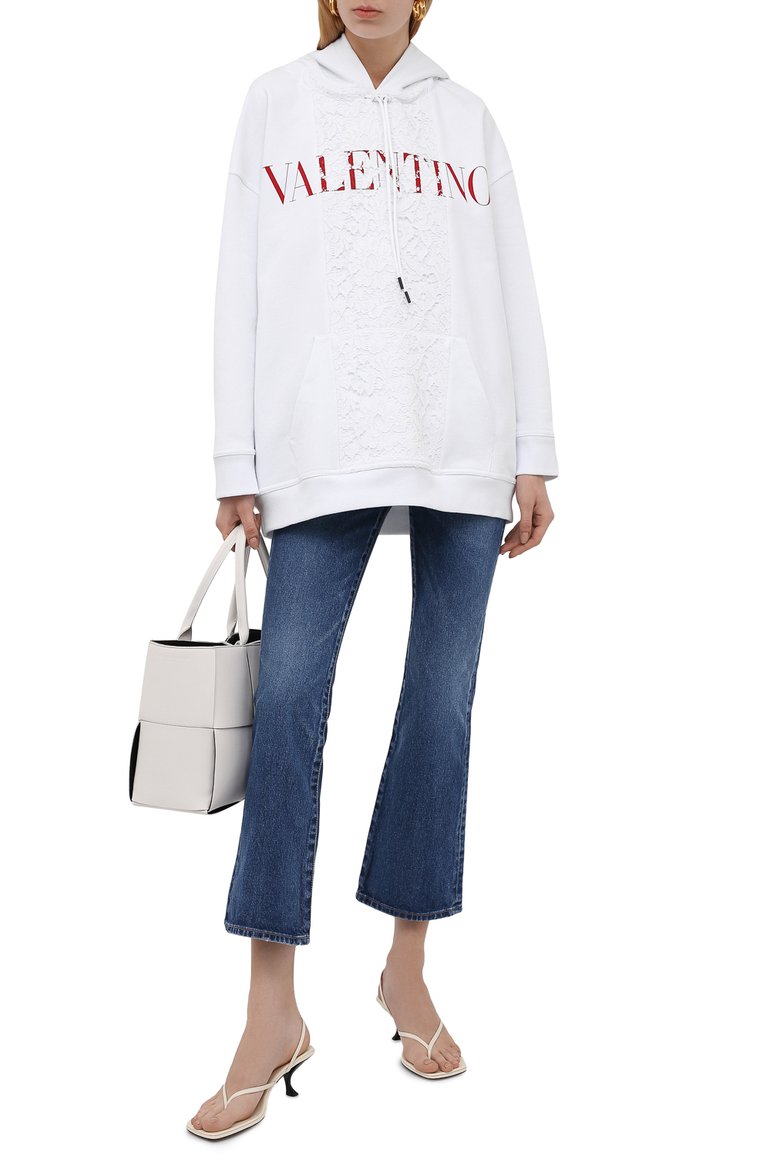Хлопковое худи VALENTINO, арт. WB3MF10S6FU, фото 2